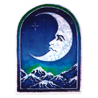 Crescent Moon Sticker