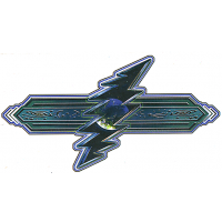 Grateful Dead Earth Bolt Sticker