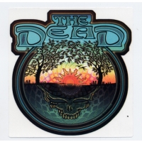 THE DEAD STEAL YOUR FACE TREES & SUN WINDOW STICKER