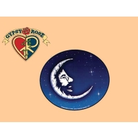 GRATEFUL DEAD MOONFACE JERRY STICKER