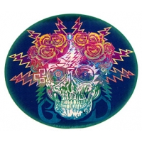 GRATEFUL DEAD ROSES BOLTS SKULL MULTI IMAGE STICKER