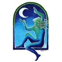 MOONCATCHER BATIK STICKER