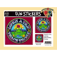 Life'S A Trip  3 Asst Sizes Sticker
