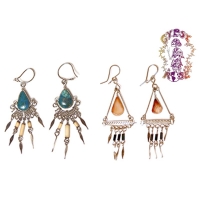 PERUVIAN DANGLE EARRINGS