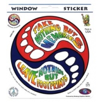 Foot Print Sticker