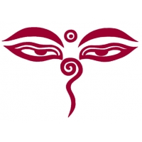 Small Buddha Eye Sticker