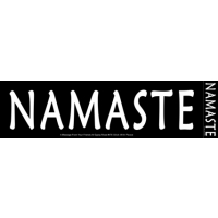 NAMASTE BUMPER STICKER