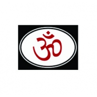 OM OVAL BUMPER STICKER