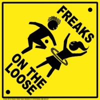 Freaks On The Loose Sticker