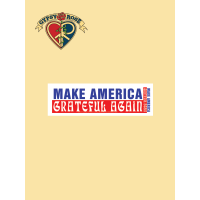 MAKE AMERICA GRATEFUL AGAIN STICKER