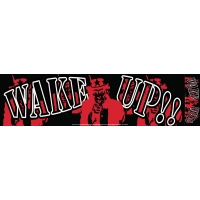 WAKE UP STICKER