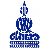 Peaceful Tibetan Buddha Cutout Sticker