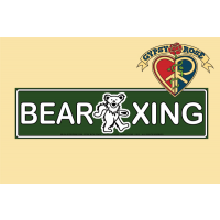 BEAR XING GREEN SIGN W/BEAR GRATEFUL DEAD STICKER