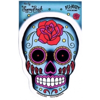 ROSE SUGAR SKULL STICKER