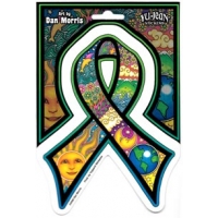 Earth Day Ribbon Window Sticker