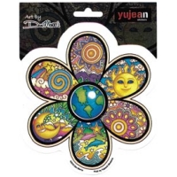 Dan Morris Earth Flower Sticker