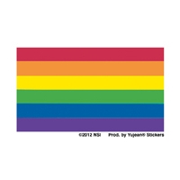 Mini Pride Flag Sticker