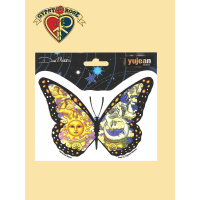 DAN MORRIS CHARIOT BUTTERFLY STICKER