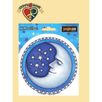 DAN MORRIS STARRY MOON STICKER