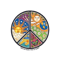 Mini Pk Of 5 Dan Morris Peace Sticker