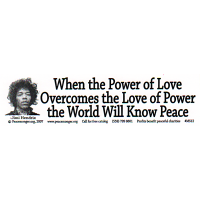 When The Power Of Love Ministicker