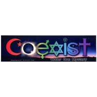 COEXIST UNDER ONE MYSTERY STICKER