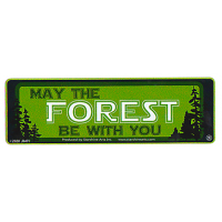 May The Forest Be With You Sticker
