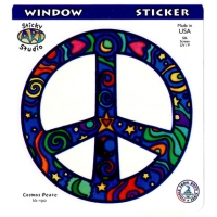 Psych Peace Sign Sticker