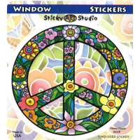 Flower Peace Sticker