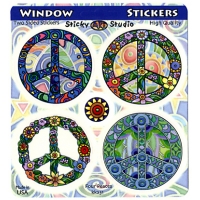 FOUR PEACE STICKER