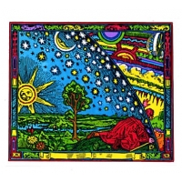 Vision Sun Moon Stars Sticker