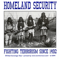 HOMELAND SECURITY STICKER