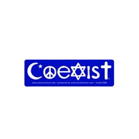 COEXIST SYMBOLS MINI STICKER