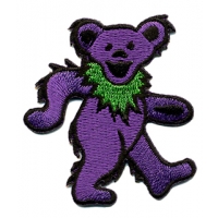 GRATEFUL DEAD SMALL ASSORTED DANCING BEAR PATCH