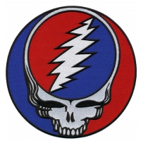 GRATEFUL DEAD XXL STEAL YOUR FACE PATCH