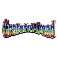 GRATEFUL DEAD RAINBOW LETTERS PATCH