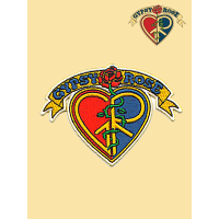 Gypsy Rose Heart Patch