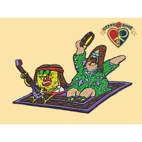 Sponge Bob And Patrick Jamin Patch