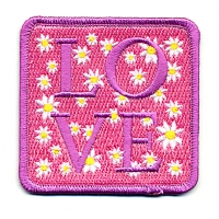 Pink Love & Daisies Patch