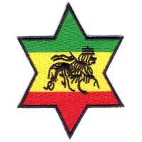 Rasta Star Patch