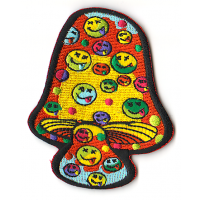 Smiley Face Mushroom Patch