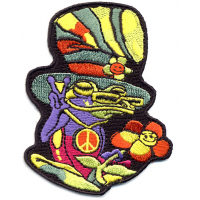 Peace Frog Patch