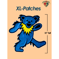 X-Large Blue Bear Patch