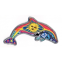 Dolphin Sun\Moon Patch