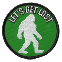 Lets Get Lost Bigfoot Patch