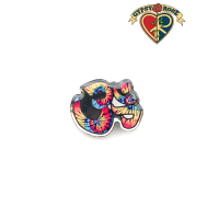Tye Dye Om Pin
