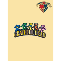 Grateful Dead Row Of Bears Pin