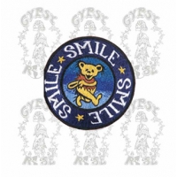 GRATEFUL DEAD SMILE SMILE SMILE DANCING BEAR PATCH