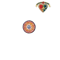 Peace In Lotus Mandala Patch