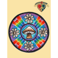 Shroom Prize Hand Embroidered Patch